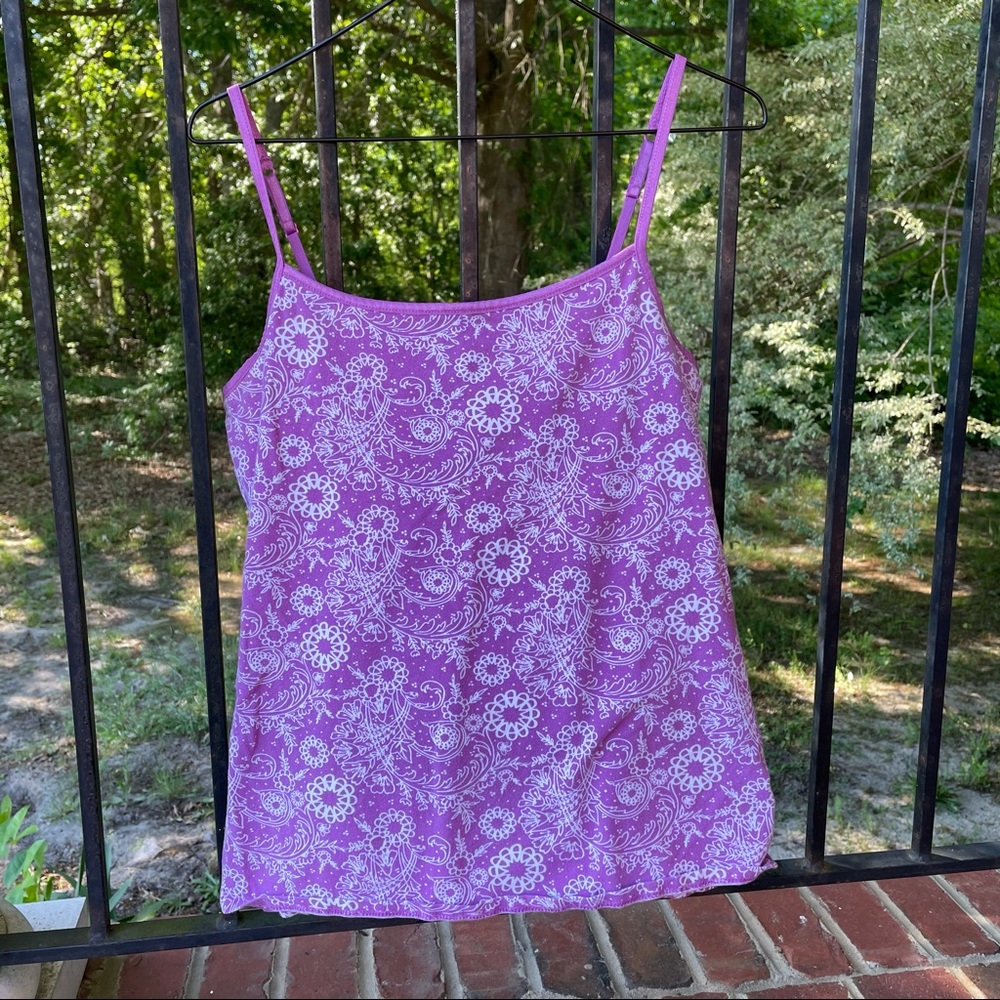 flower print tank top